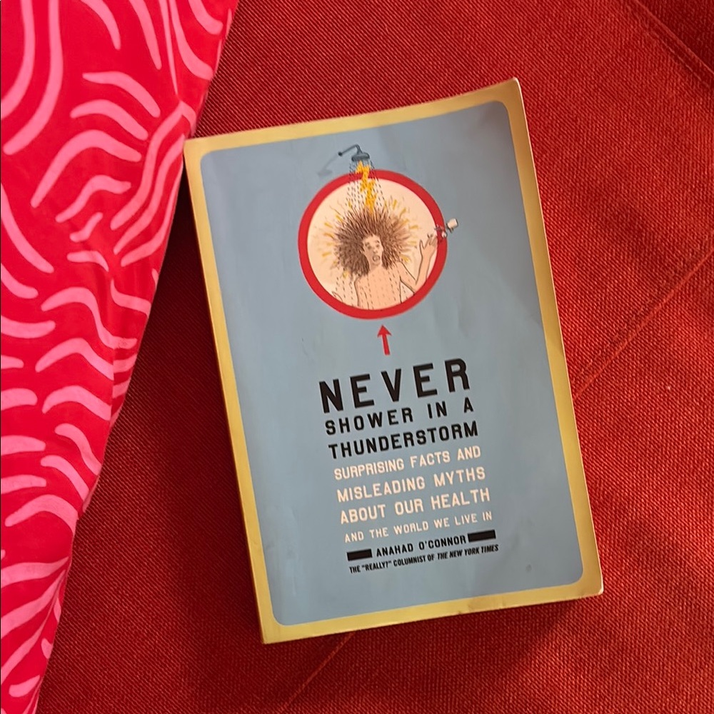 Never Shower in a Thunderstorm Book
